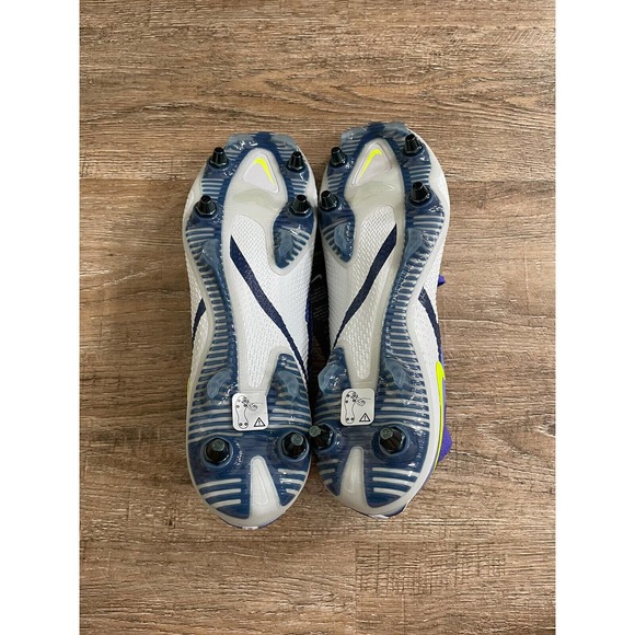 Nike Phantom GT2 Elite DF SG Pro Soccer Cleats Sapphire Volt Sz 13 DJ8040-571 - Picture 6 of 7